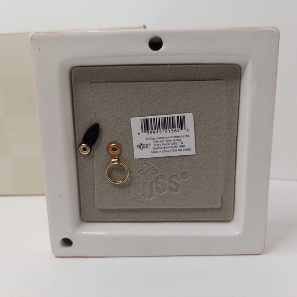 Russ Berrie Baby Month of December Picture Frame Duck Chicken Photo Keepsake - Picture 7 of 10